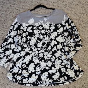 Croft &Barrow top Sz XL